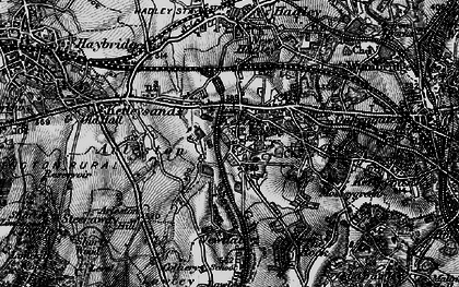 Old map of Ketley in 1899