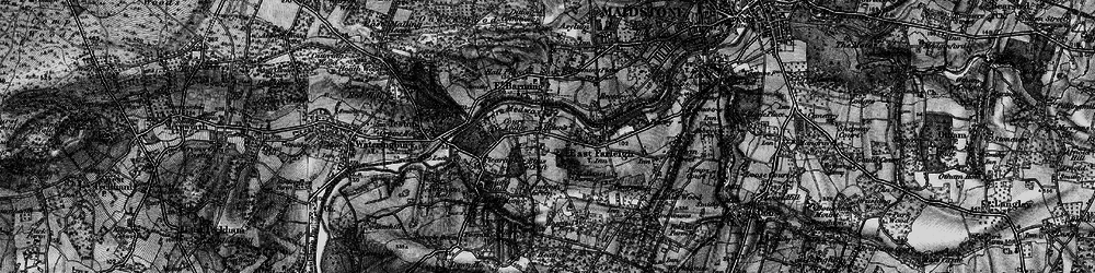 Old map of Kettle Corner in 1895