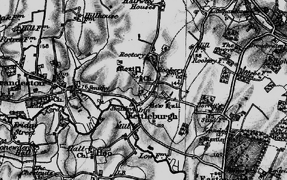 Old map of Kettleburgh in 1898