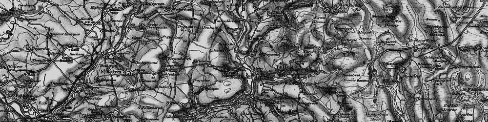 Old map of Keybridge in 1895