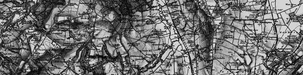 Old map of Old Ravensworth in 1898