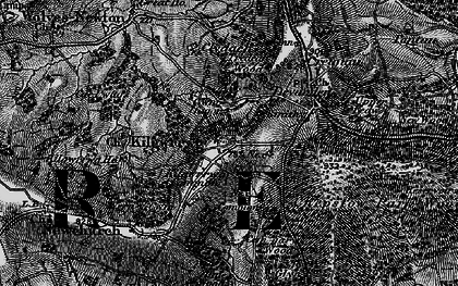 Old map of Kilgwrrwg Common in 1897