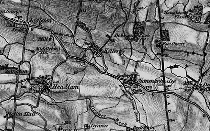 Old map of Killerby in 1897