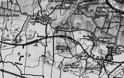 Old map of Killerby in 1898