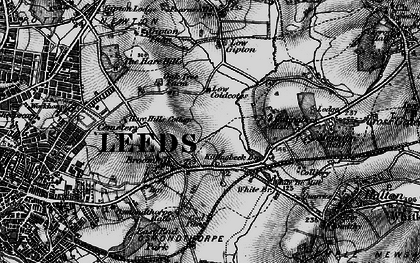 Old map of Killingbeck in 1898