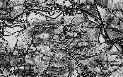 Old map of Killinghall in 1898