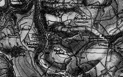 Old map of Killington in 1898