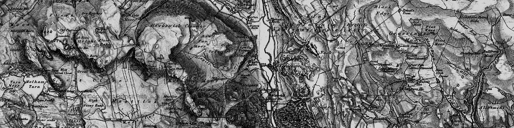 Old map of Kilnsey in 1897