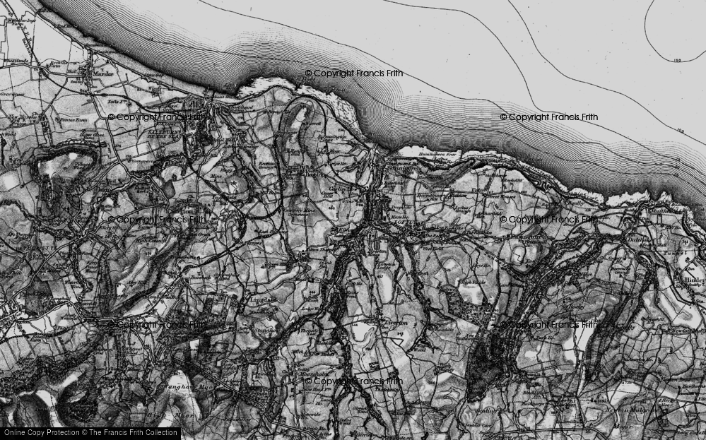 Old Map of Kilton, 1898 in 1898