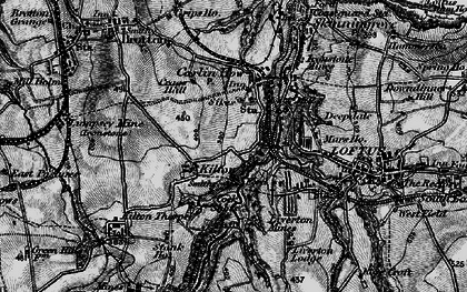 Old map of Kilton in 1898