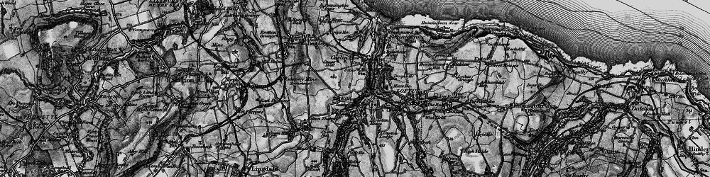 Old map of Kilton in 1898