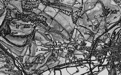 Old map of Kimberworth in 1896