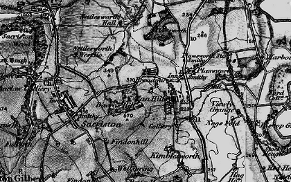 Old map of Kimblesworth in 1898