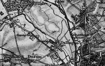 Old map of King's Heath in 1898