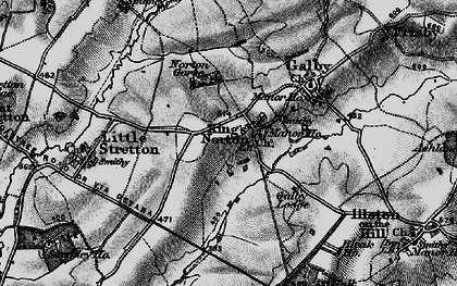 Old map of King's Norton in 1899