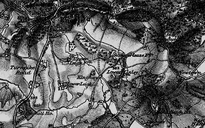 Old map of Kinghay in 1895