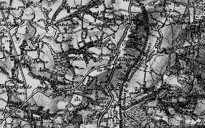 Old map of Kingsfold in 1896