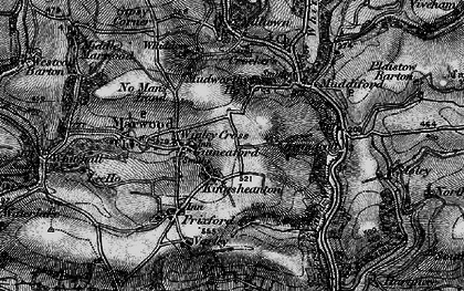 Old map of Kingsheanton in 1898