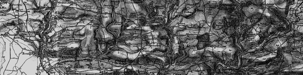 Old map of Kingsheanton in 1898