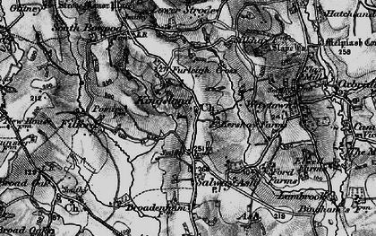 Old map of Kingsland in 1898