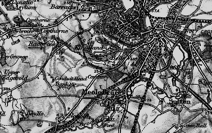 Old map of Kingsland in 1899