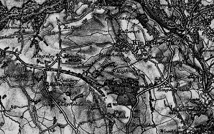 Old map of Kingsley in 1897