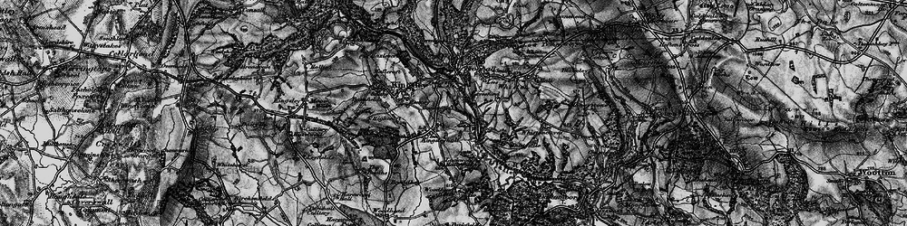 Old map of Kingsley Holt in 1897