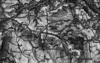 Old map of Kingsley Moor in 1897