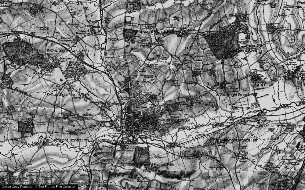 Old Map of Kingsley Park, 1898 in 1898