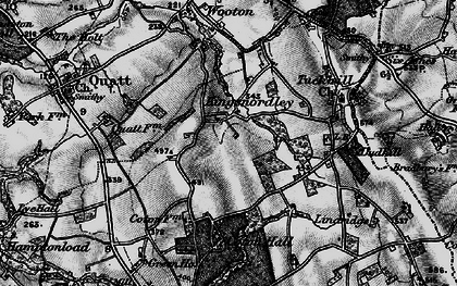 Old map of Kingsnordley in 1899