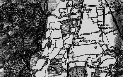 Old map of Leybrook Common in 1895