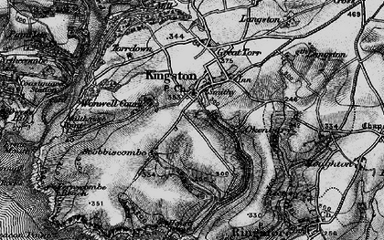 Old map of Kingston in 1897
