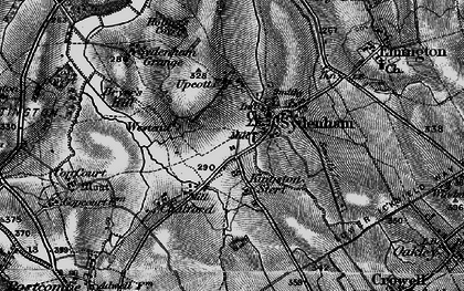 Old map of Kingston Stert in 1895