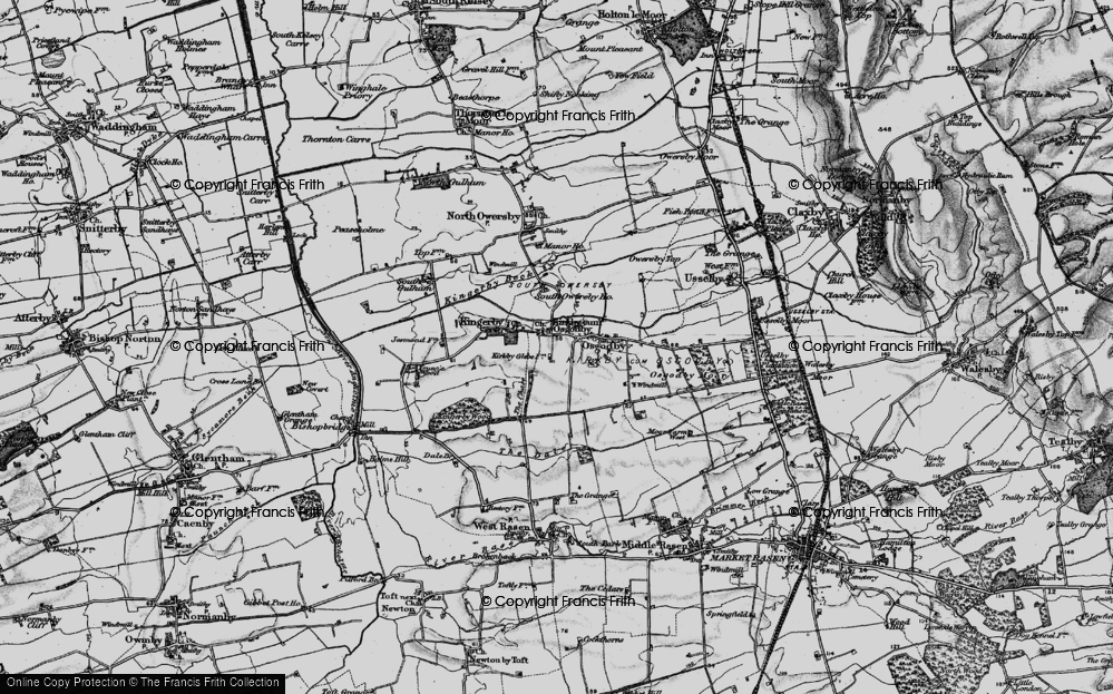 Old Map of Kirkby, 1898 in 1898