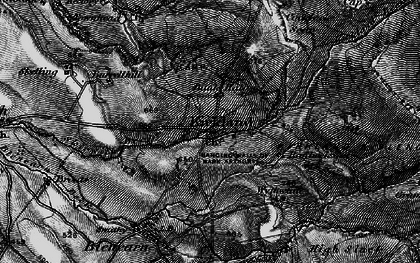 Old map of Wildboar Scar in 1897