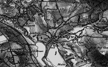 Old map of Westgarth Hill in 1897