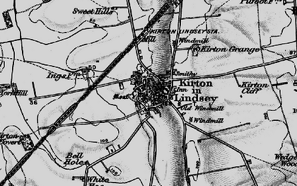 Old map of Cleatham in 1898