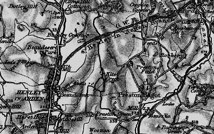Old map of Kite Green in 1898