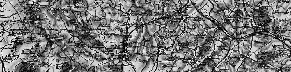 Old map of Kite Green in 1898