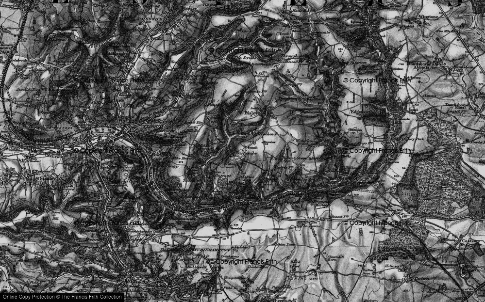 Old Map of Kitlye, 1896 in 1896