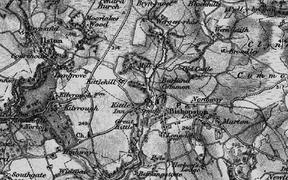 Old map of Kittle in 1897