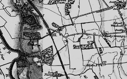 Old map of Tiger Holt in 1899