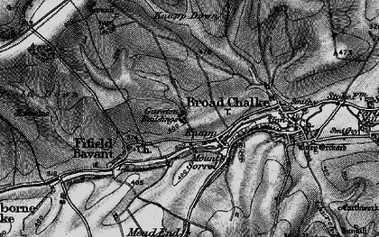 Old map of Knapp in 1895