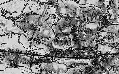 Old map of Knapp Hill in 1898