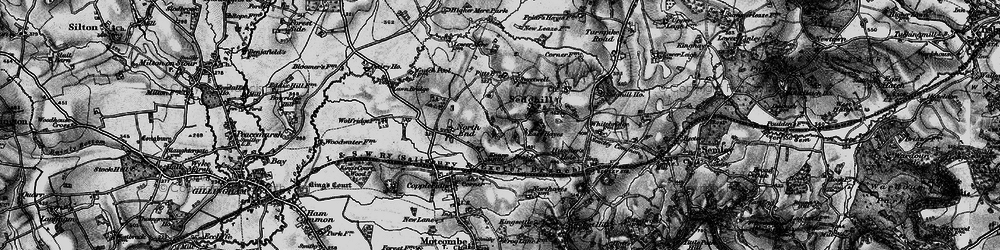 Old map of Knapp Hill in 1898