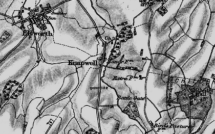 Old map of Battle Gate in 1898