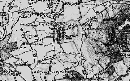 Old map of Knayton in 1898