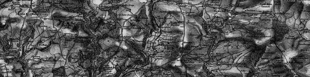 Old map of Brinscombe in 1898