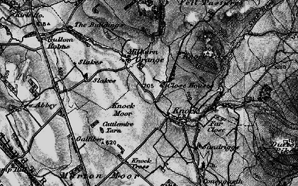 Old map of Burney Hill in 1897
