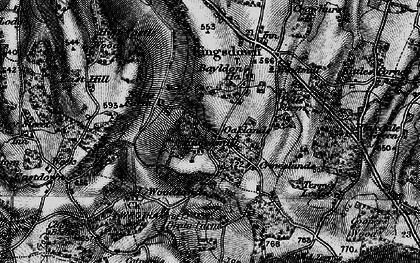 Old map of Knockmill in 1895